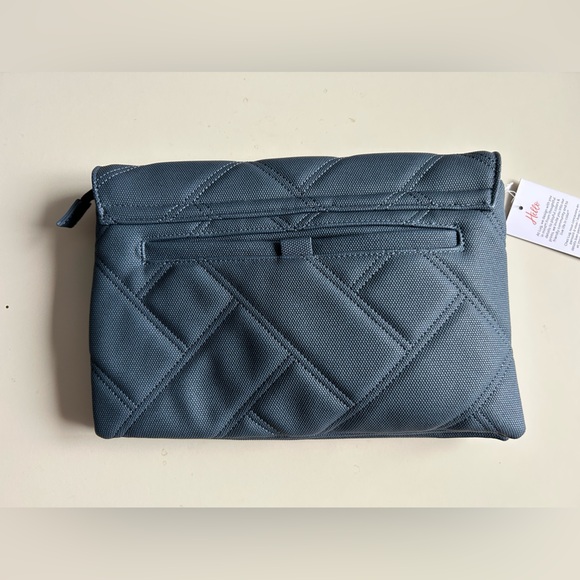 LUG MATTE LUXE HUDDLE SHOULDER BAG SLATE BLUE NWT - Picture 3 of 8
